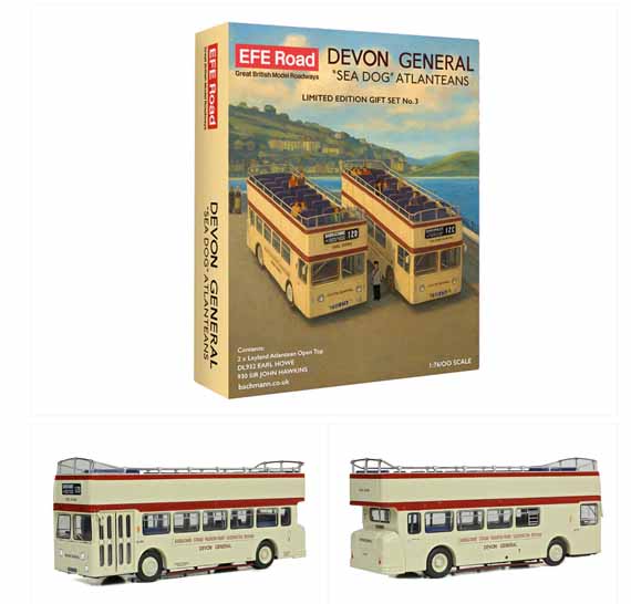 Devon General Leyland Atlantean MCW Sea Dog gift set